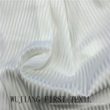 Tejido teñido sólido 16m / M de la raya del estiramiento de la seda